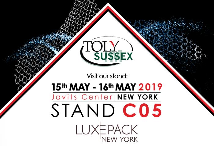 Toly Products alliance with Sussex IM to showcase at Luxepack New York